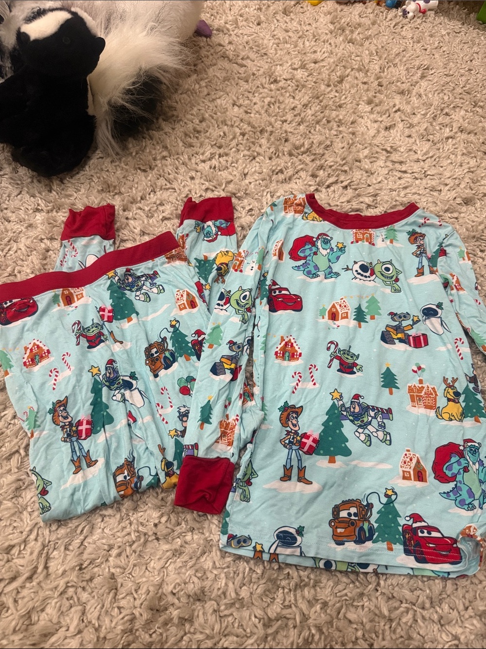 Little Sleepies 7/8 Xmas pajamas
